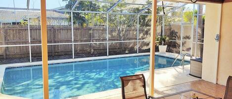 Alberca al aire libre