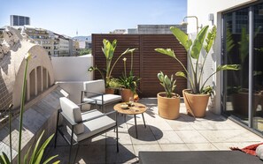 Chambre Deluxe double, terrasse | Vue de la chambre