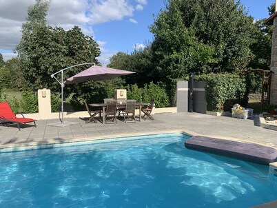A Touch of Paradise in rural France with heated pool