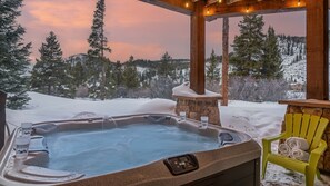 Idromassaggio all'aperto