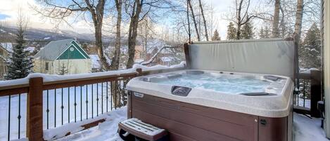Bain à remous extérieur