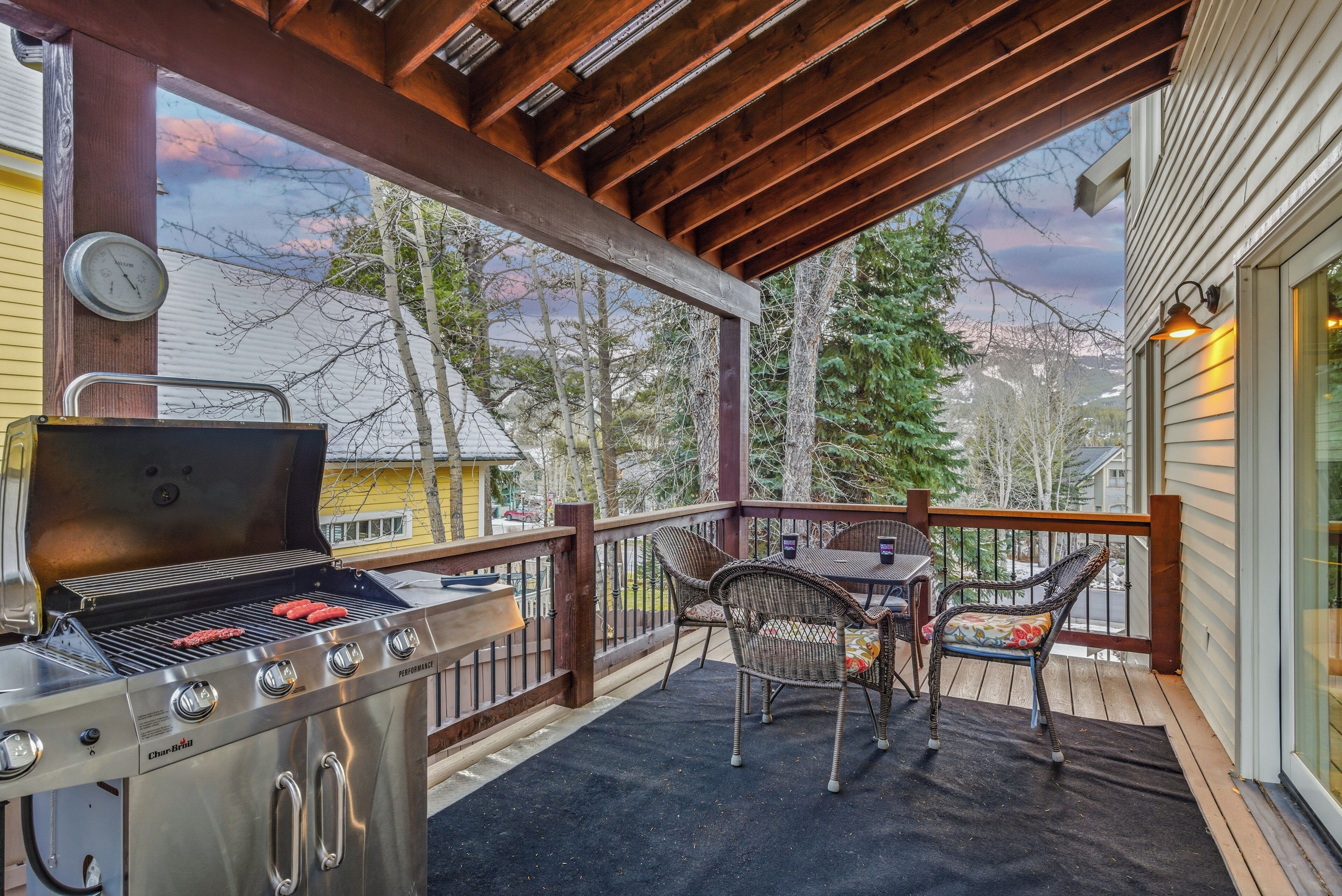 Udendørs spisemuligheder