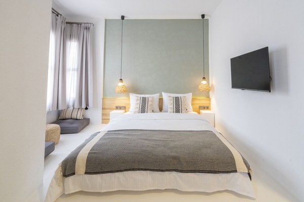 Habitación de diseño | Sábanas de algodón egipcio, ropa de cama de alta calidad, caja fuerte