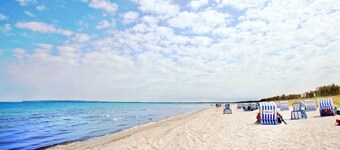 Villa Seeschwalbe - Holiday apartment near the water with balcony, sea view - Villa