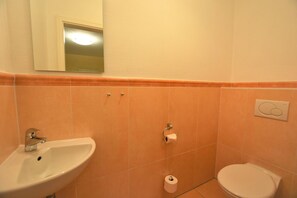 Shower, hair dryer - Reethüs App. 01A - Reethüs am Watt (Sylt)