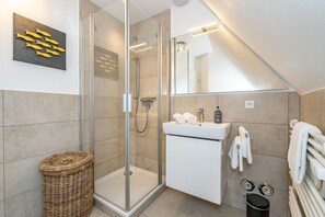 Shower, hair dryer - Söl`ring Hüs "Little Dream Rantum" SO/18 - Söl'ring Hüs (Sylt)