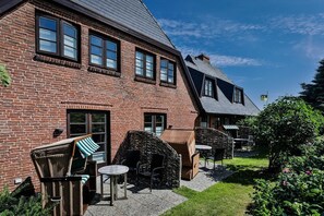 Outdoor dining - Landhaus Ruusenhüs App. Ruu 05 - Landhaus Ruusenhüs (Sylt)