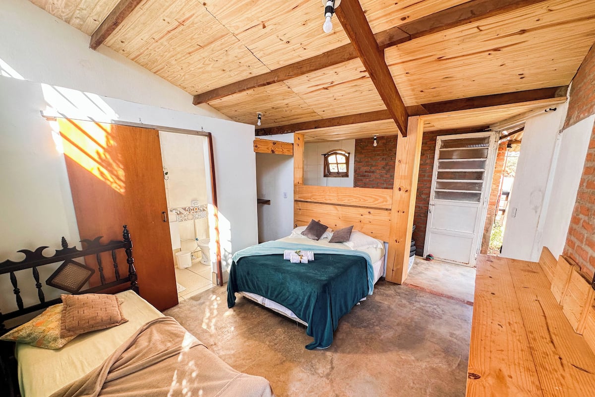 Deluxe Quadruple Room, 1 Bedroom | Individually decorated, blackout curtains, iron/ironing board, free WiFi