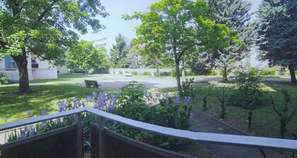 RĂ©sidence du Parc des Tilleuls de LYON (4 ch, 82mÂČ,pkg gratuit, EUREXPO)