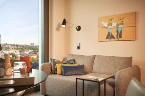 Down duvets, in-room safe, desk, laptop workspace - Adina Apartment Hotel Stuttgart (Stuttgart)