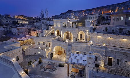 Reception. Solem Cave Suites