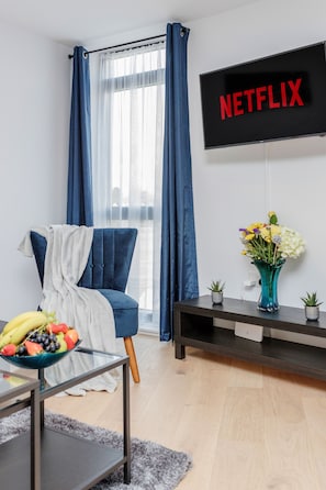 Deluxe appartement, privébadkamer | Lounge