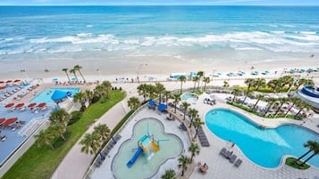 Indoor pool, a heated pool