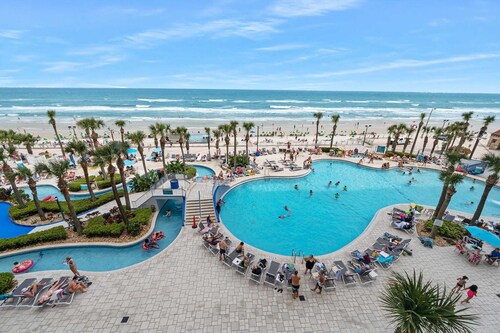 Luxury 5th Floor 3 BR Condo Direct Oceanfront Wyndham Ocean Walk Resort Daytona Beach | 504