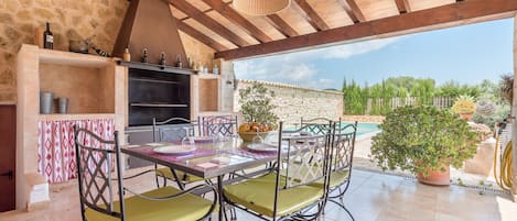 Restauration en plein air