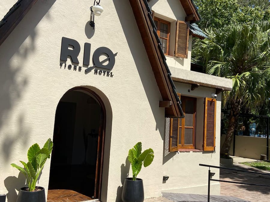 Voorkant van accommodatie