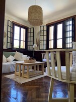 Sala de estar en el lobby