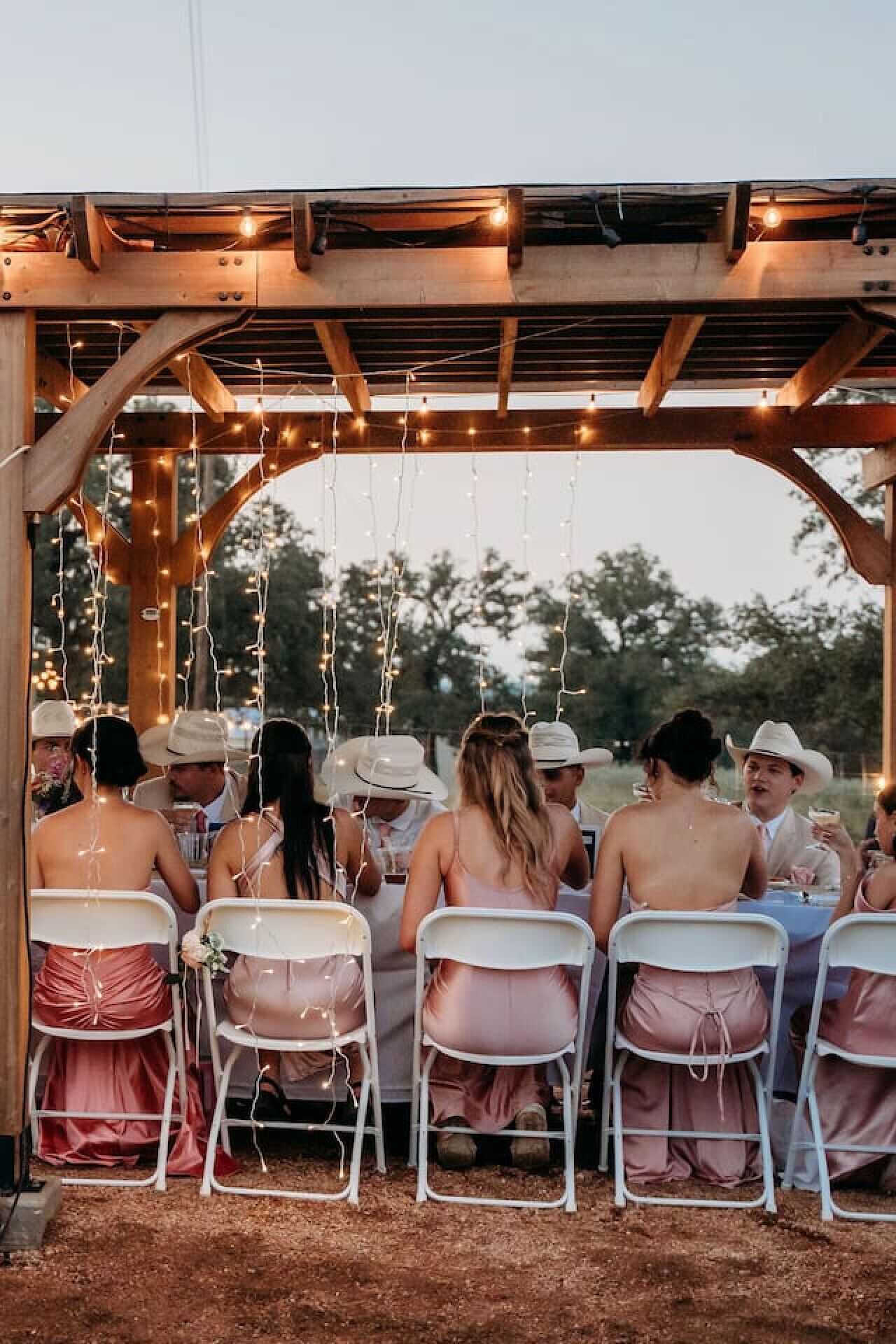 Espace banquet en plein air