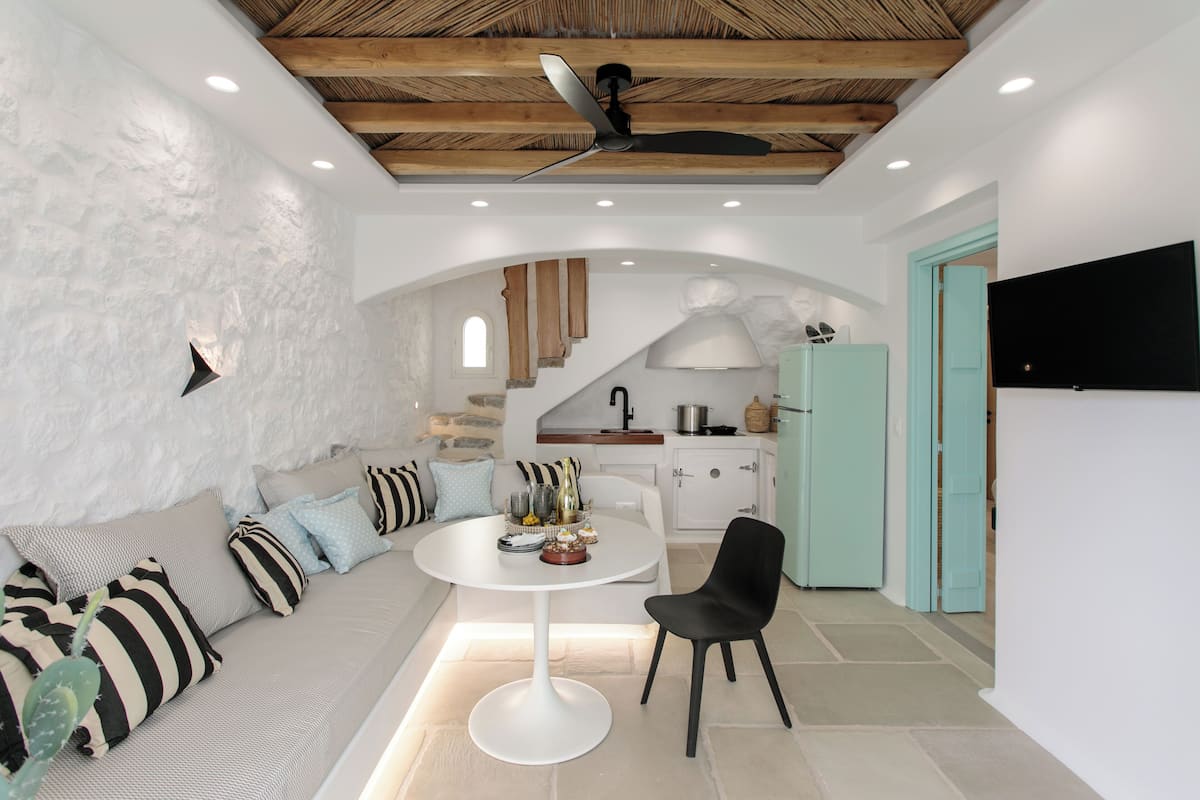 Majo Two Bedroom Villa with Private Pool | Living area | Flat-screen TV