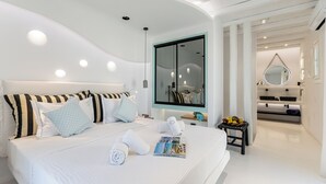 Luksussuite, 2 soverom (Heated Private Pool) | Sengetøy av topp kvalitet, safe på rommet og lydisolert
