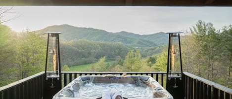 Bain à remous extérieur