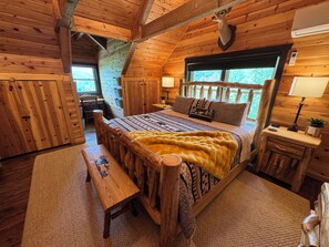 5 bedrooms, desk, blackout drapes, iron/ironing board