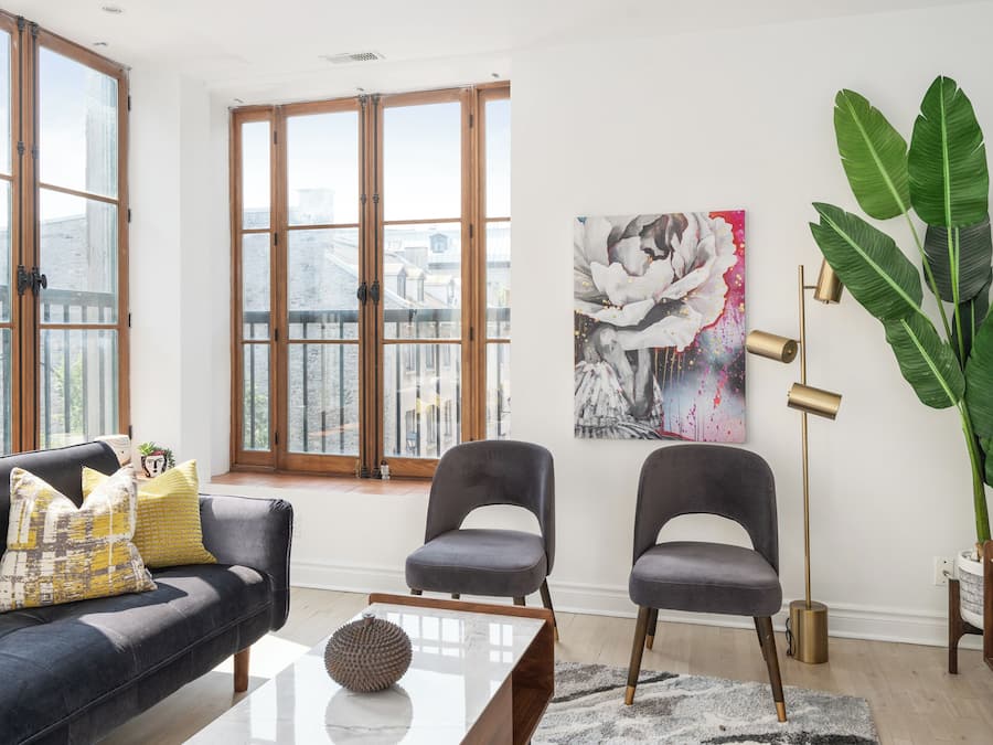 Comfort appartement | Woonruimte | Een televisie