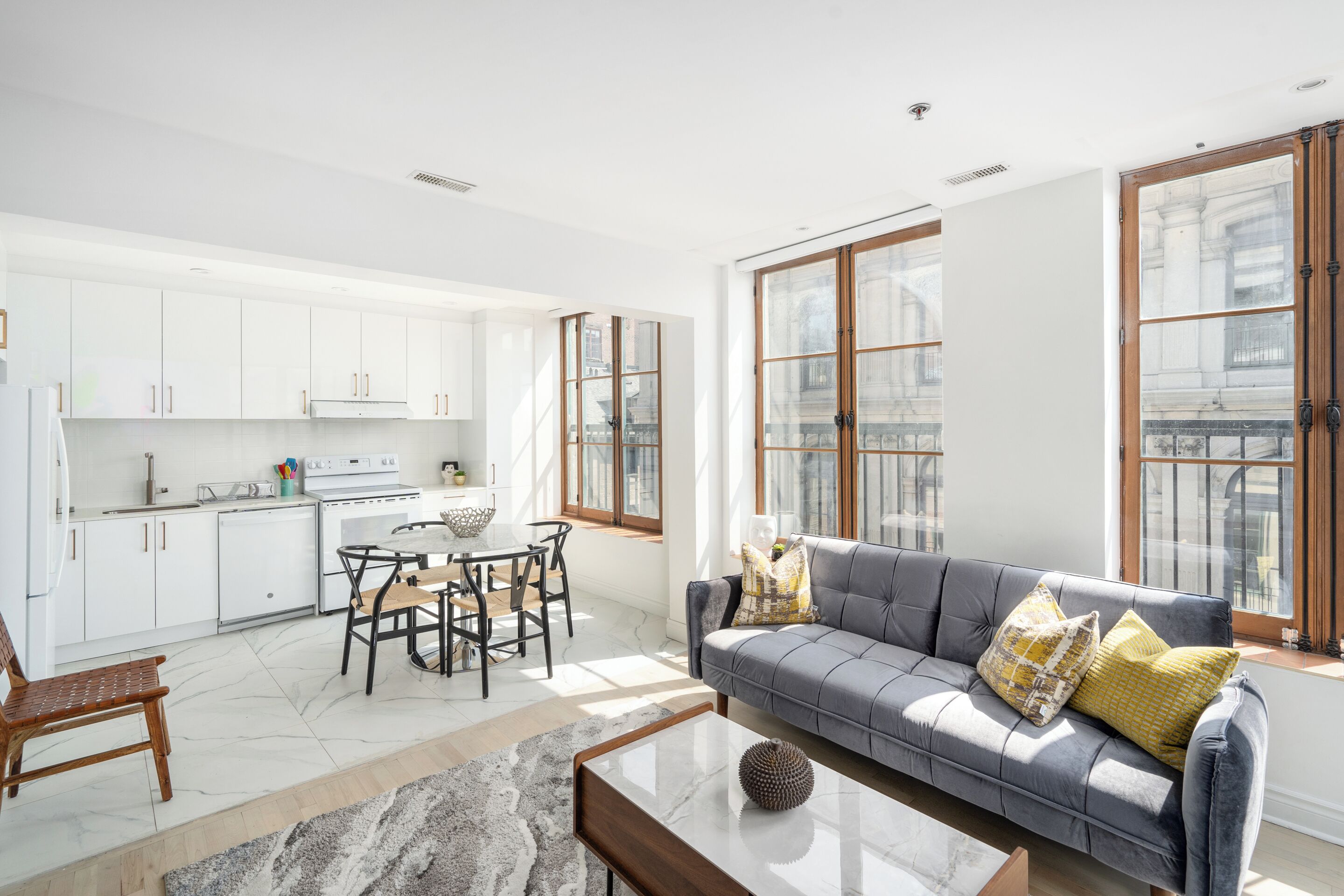 舒适公寓 | 起居区 | 电视