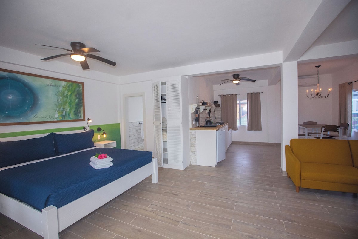 1 habitación, sábanas de algodón egipcio y ropa de cama de alta calidad