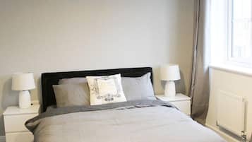 Rumah | 1 kamar tidur, setrika/meja setrika, Wi-Fi gratis, dan seprai linen