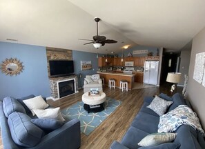 Smart TV, video game console, DVD player, books