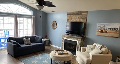 Stay near fun at Morey's Piers - North Wildwood 3-Bed Condo