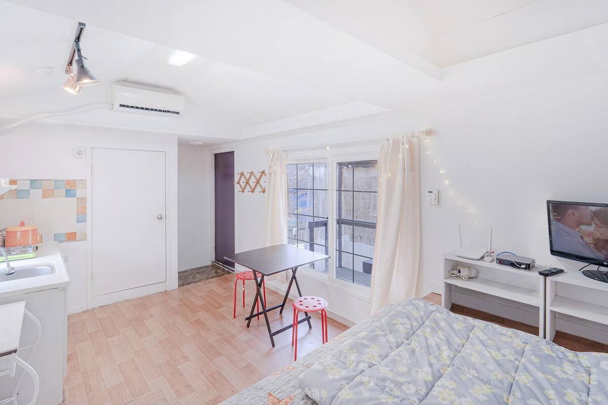 ห้องเบสิก, 1 ห้องนอน (A103) | 1 ห้องนอน, Wi-Fi ฟรี