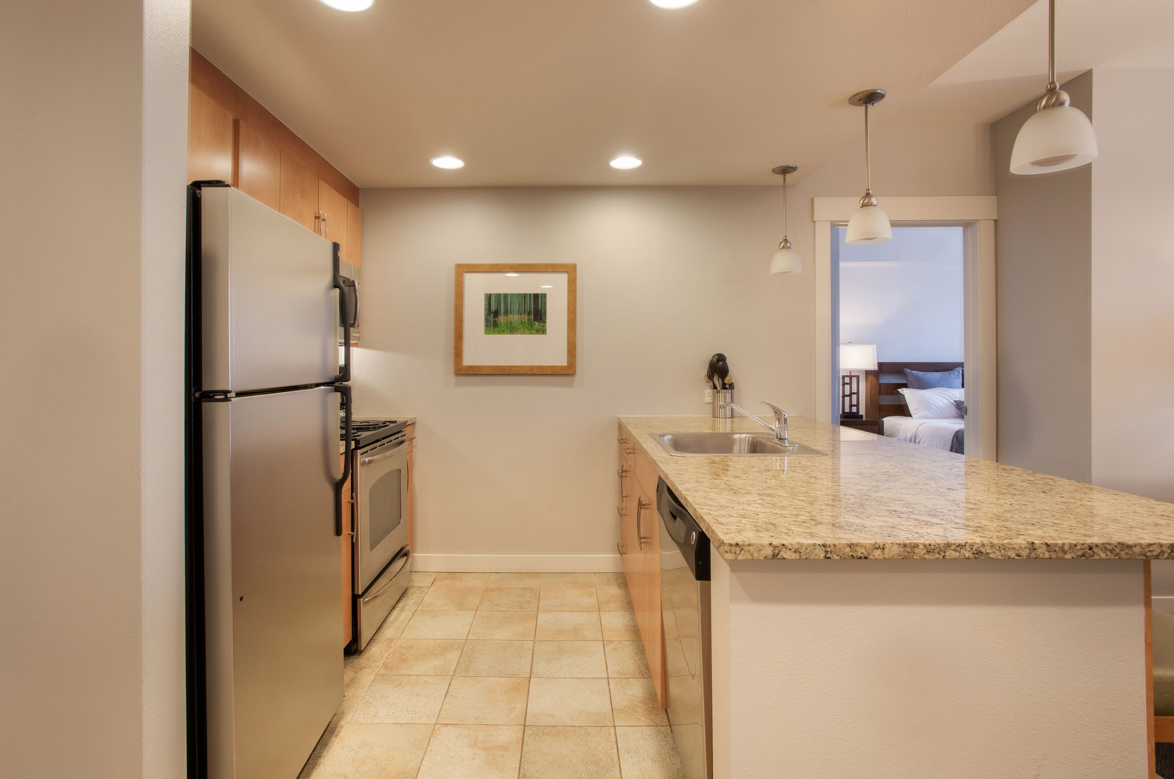 公寓客房, 2 間臥室 | 私人  廚房 | 電冰箱、烤箱、咖啡機/沖茶器、烤麵包機