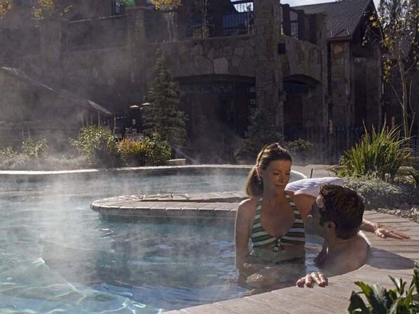 Indoor pool, outdoor pool