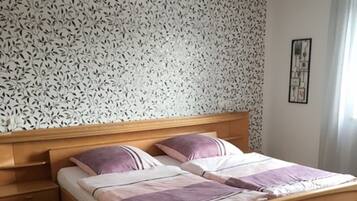 2 quartos, Wi-Fi de cortesia, roupa de cama