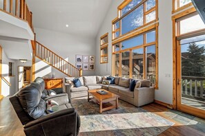 TV connectée, cheminée