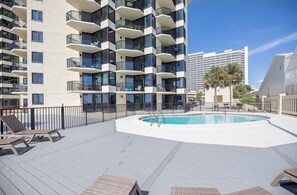 Outdoor pool, a heated pool - TOTAL BEACH VIBE with additional amenities for that perfect getaway. (Panama City Beach)