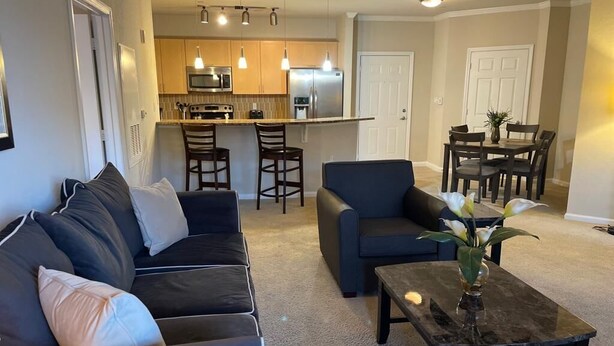 40-inch flat-screen TV with cable channels, TV, Netflix - Lovely Resort Condo (Tampa)