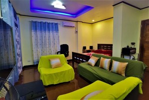 1 makuuhuone, vuodevaatteet