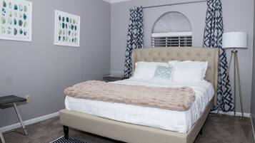 2 bedrooms, iron/ironing board, free WiFi, bed sheets