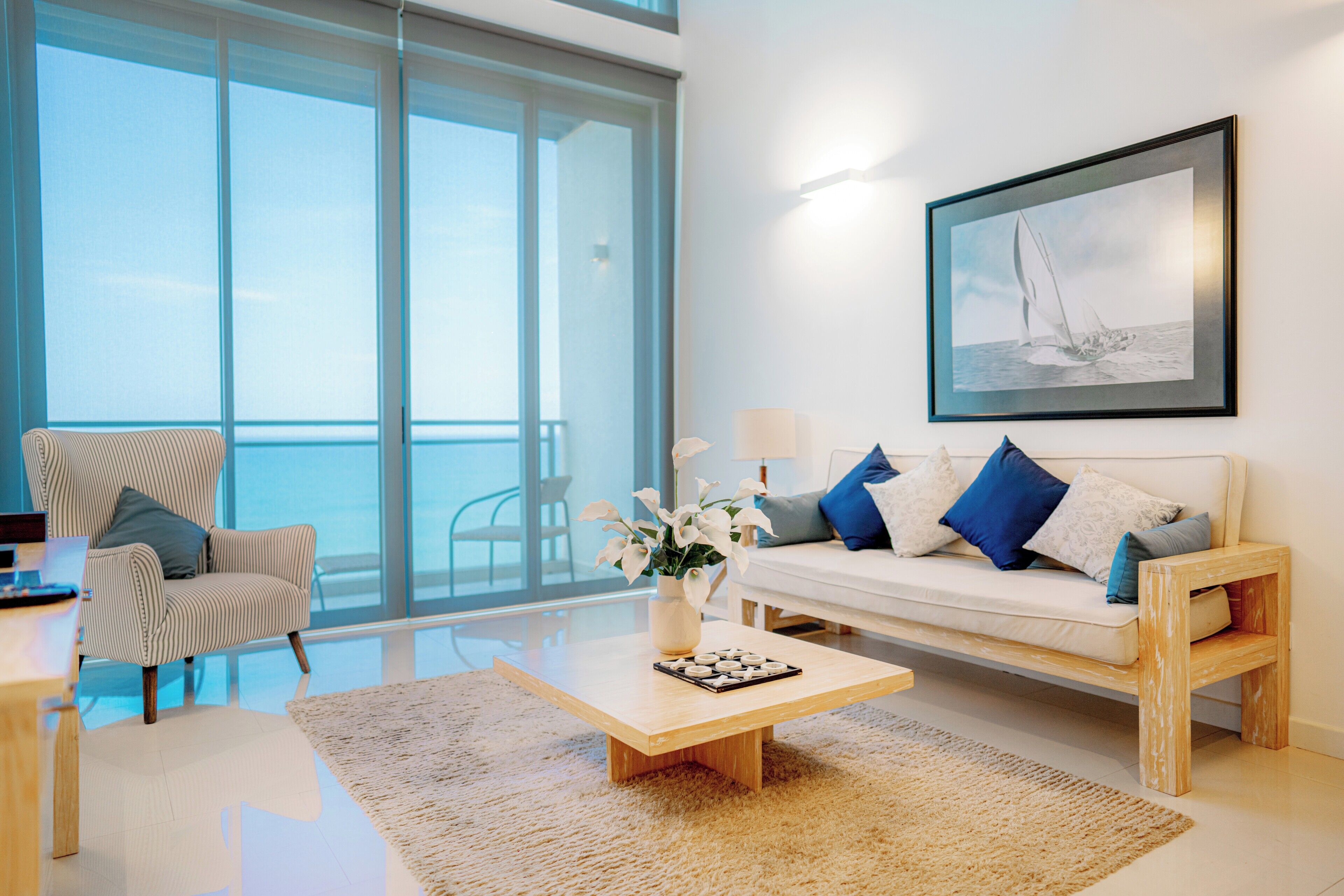 Deluxe Apartment, 3 Bedrooms, Kitchen, Ocean View | View from room
