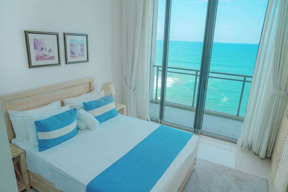 Appartamento Deluxe, 3 camere da letto, cucina, vista oceano | 2 camere, con stile personalizzato, con arredamento individuale