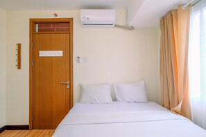 Apartemen Standar | 2 kamar tidur, Wi-Fi gratis, dan seprai linen