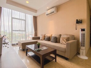 Interior - Spacious And Nice 2Br At L'Avenue Pancoran Apartment (Jakarta)