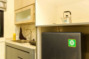 Chambre | Cuisine privée | Réfrigérateur, plaque de cuisson