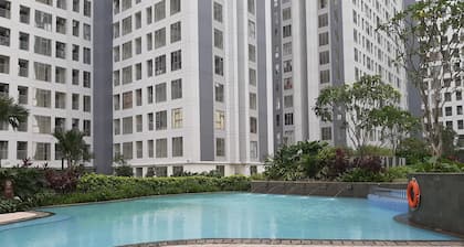 Restful And Cozy 2Br Apartment At M-Town Residence