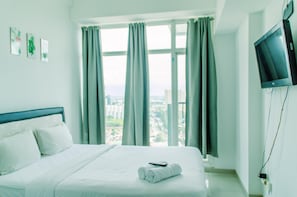 1 habitación y ropa de cama