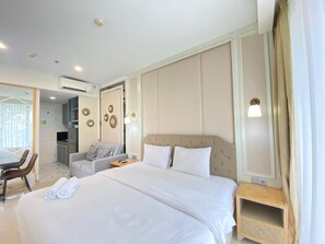 Kamer | 1 slaapkamer, een strijkplank/strijkijzer, gratis wifi, beddengoed