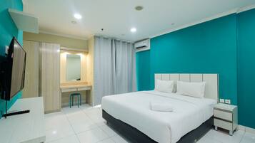 Kamar | 1 kamar tidur dan seprai linen